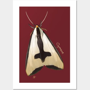 Clymene Moth Hidin', Clymene Moth Showin' Posters and Art